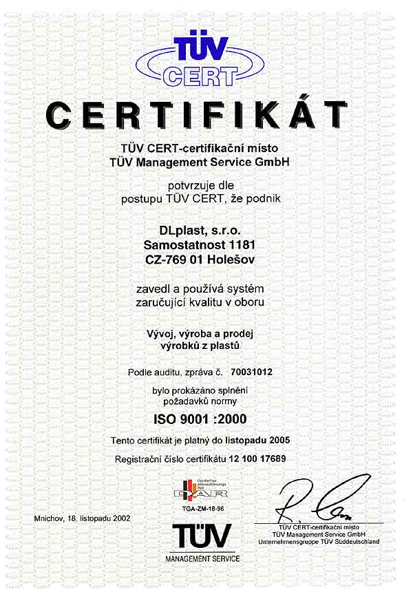 ISO 9001:2001